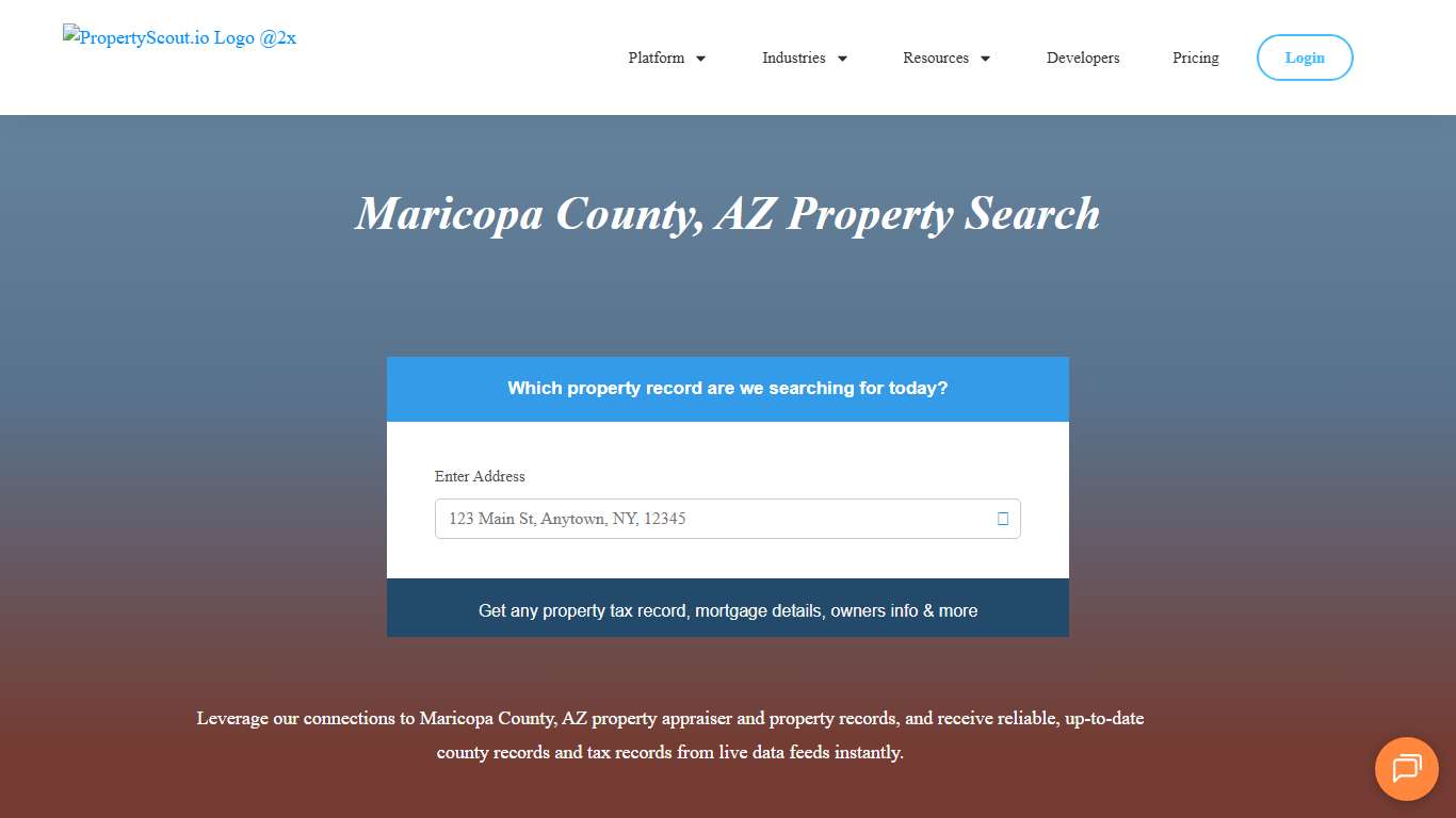 Maricopa County, AZ Property Records Search - Propertyscout.io